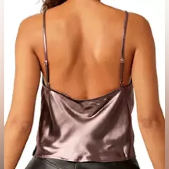 Free People Sunset Shimmer Woven Cami - Picture 4 of 7